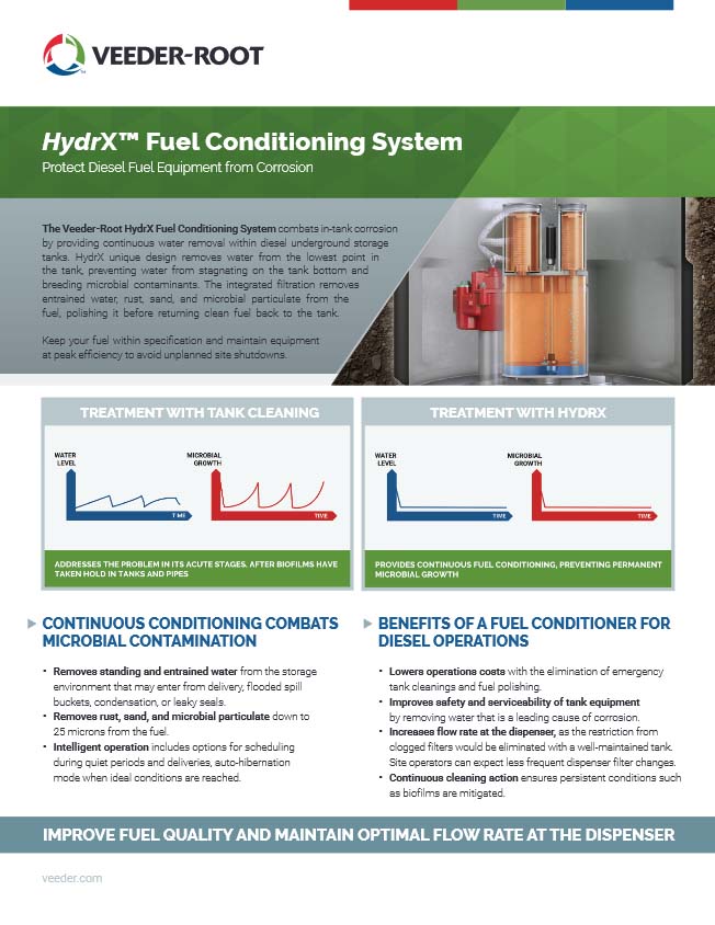HydrX Fuel Conditioning System Datasheet